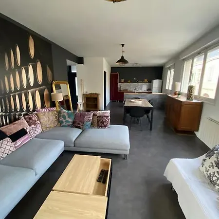 Apartment Spacieux Appartement 4 Chambres Centre De Reims Avec Arrivee Autonome *